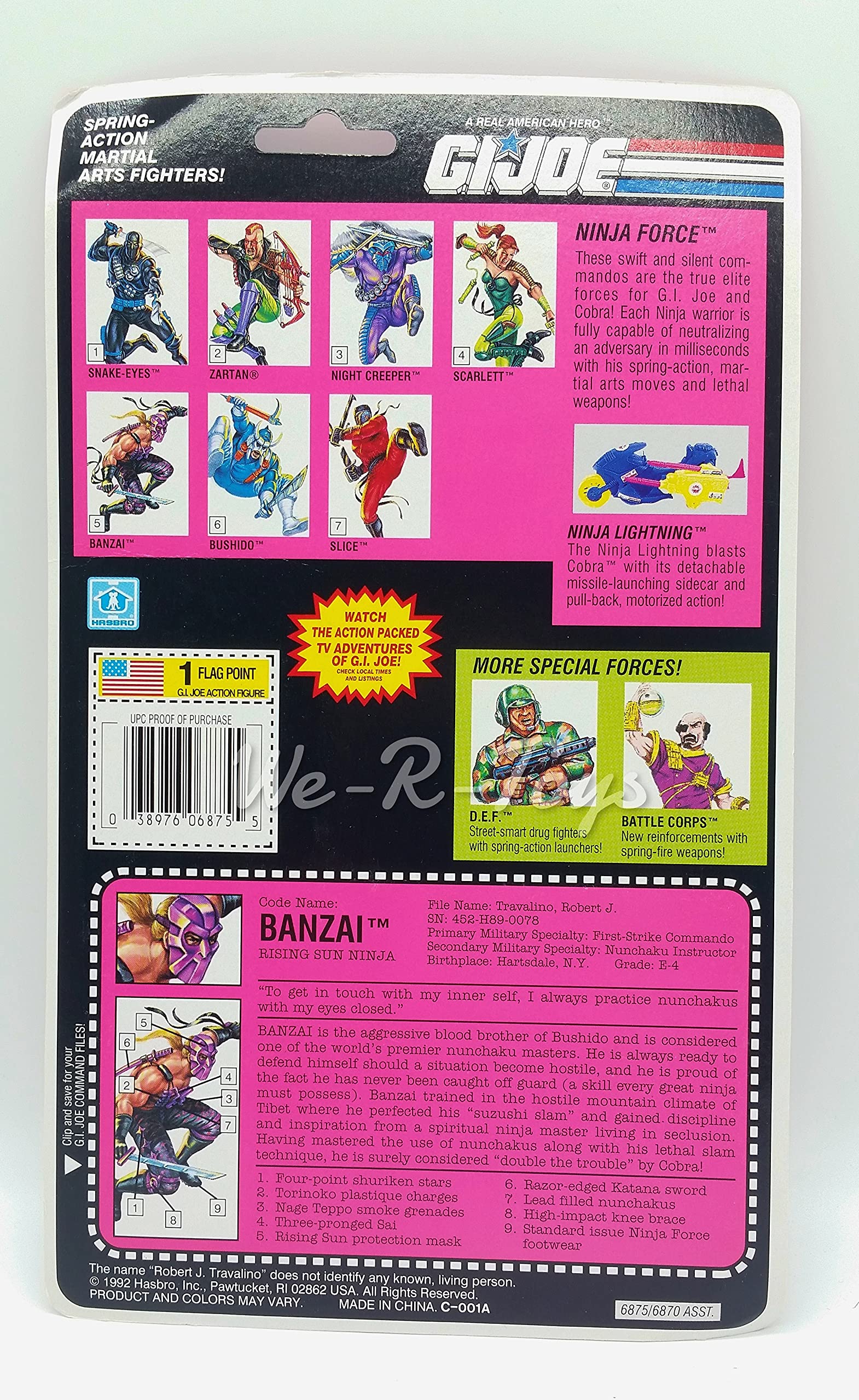 Buy G. I. Joe Ninja Force Banzai Online at Low Prices in India